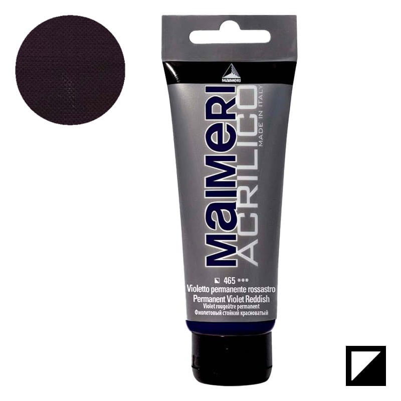 Farba-akrylowa-Maimeri-Acrilico-200-ml-465-Permanent-violet-reddish-01