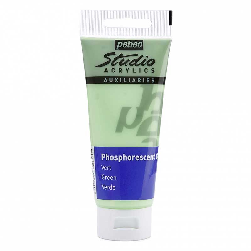 Medium fosforyzujące żelowe Studio Pebeo 100 ml Green 01