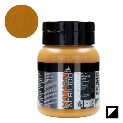 Farba akrylowa Maimeri Acrilico 500 ml - 161 Raw sienna
