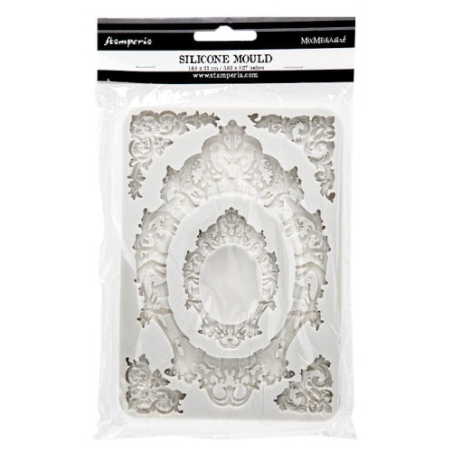 Foremka silikonowa Stamperia A5 - ramki