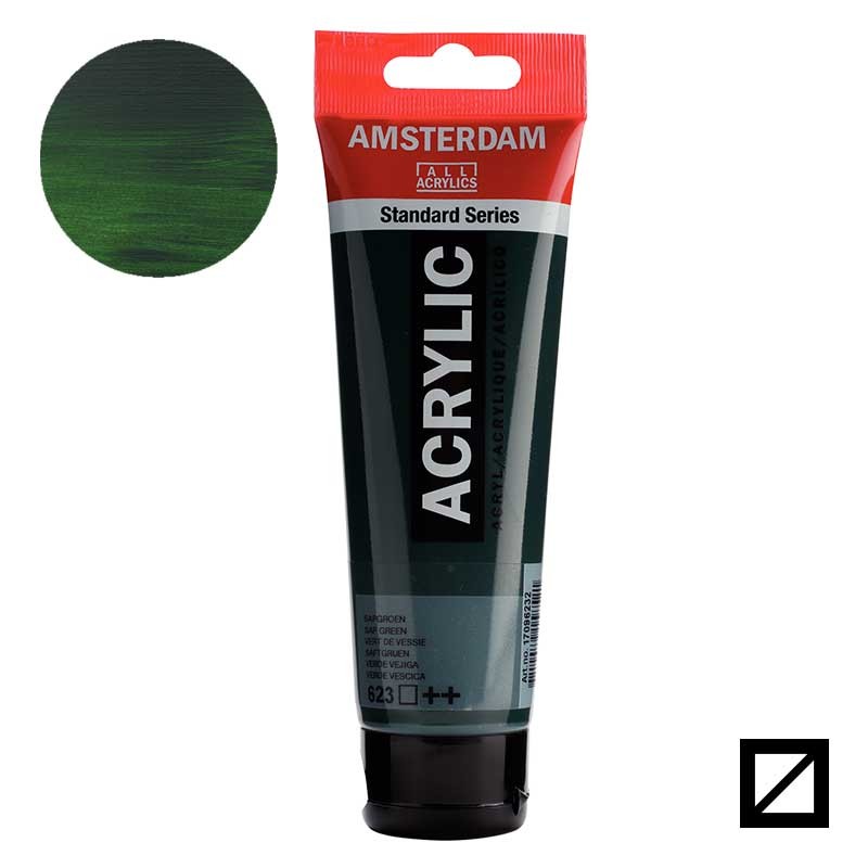 Farba akrylowa Amsterdam Acrylic 120 ml 623 Sap green 01