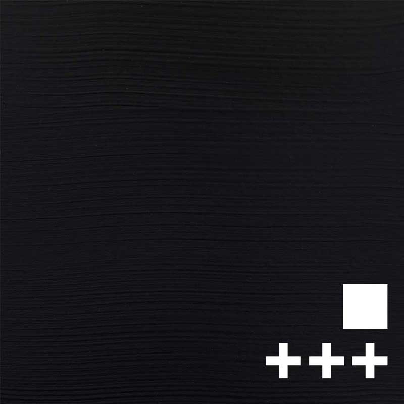 Farba akrylowa Amsterdam Acrylic 120 ml 702 Lamp black 02
