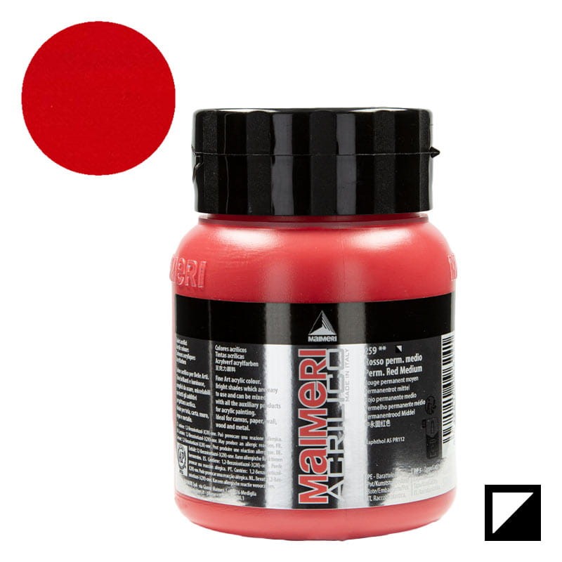 maimeri-acrilico-500ml-259-permanent-red-medium