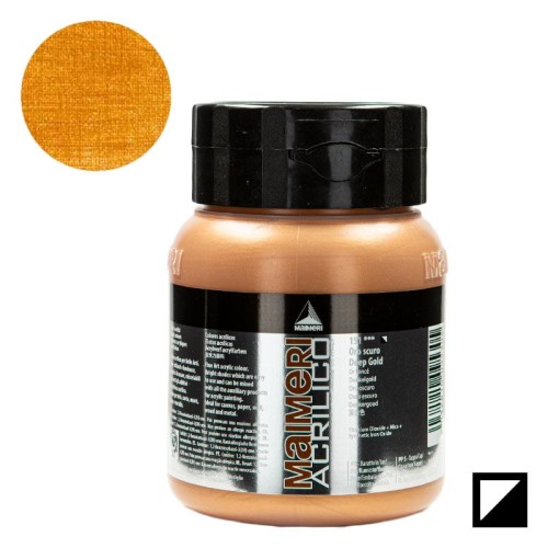 Farba akrylowa Maimeri Acrilico 500 ml - 151 Deep gold
