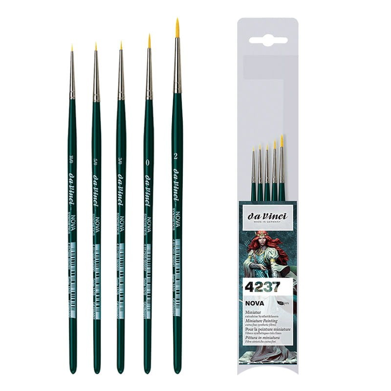 Pędzle-syntetyczne-do-figurek-i-miniatur-da-Vinci-NOVA-zestaw-4237--5-szt.-okrągłe.01.