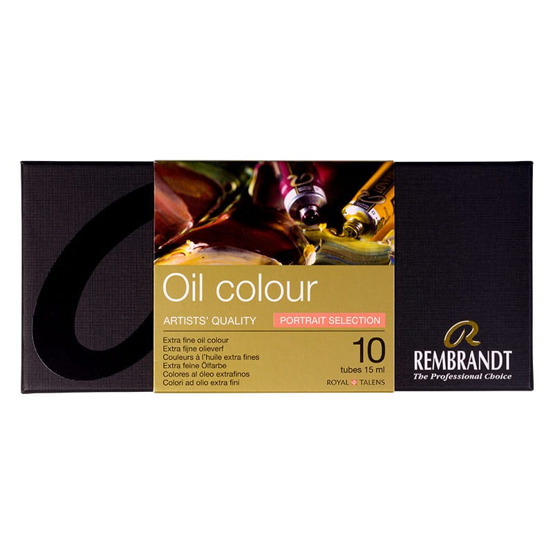 Farby olejne Rembrandt zestaw 10 x 15 ml - Portrait 03