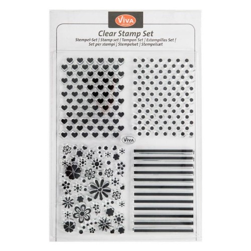 Stemple silikonowe transparentne Viva - Classic