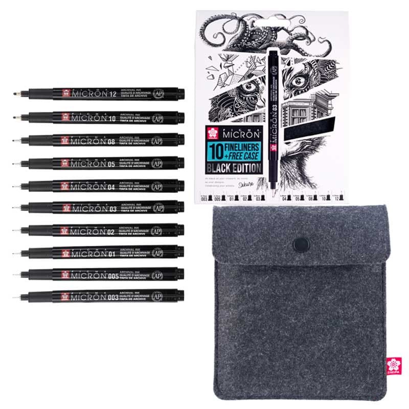 Cienkopisy-Pigma-Micron-Black-zestaw-10-szt-w-etui-02.