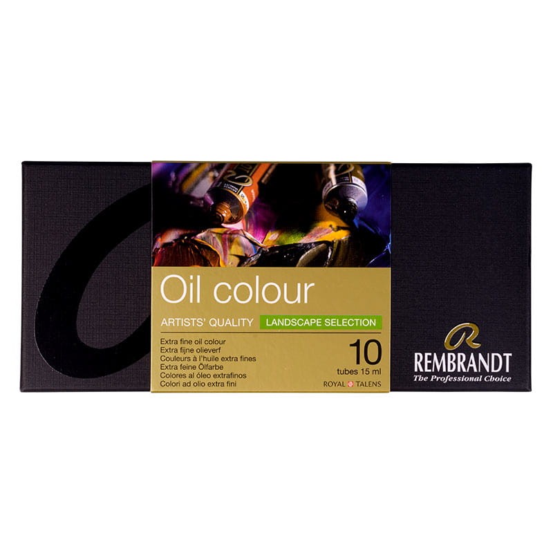 Farby olejne Rembrandt zestaw 10 szt. x 15 ml - Landscape 03