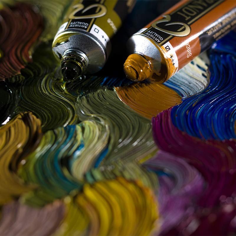 Farby olejne Rembrandt zestaw 10 szt. x 15 ml - Landscape 06