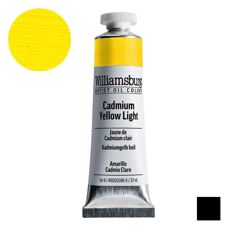 Farba olejna Williamsburg Artist Oil Colors 37 ml 0286 Cadmium Yellow Light 01