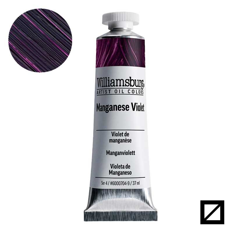 Farba olejna Williamsburg Artist Oil Colors 37 ml 0704 Manganese Violet 01