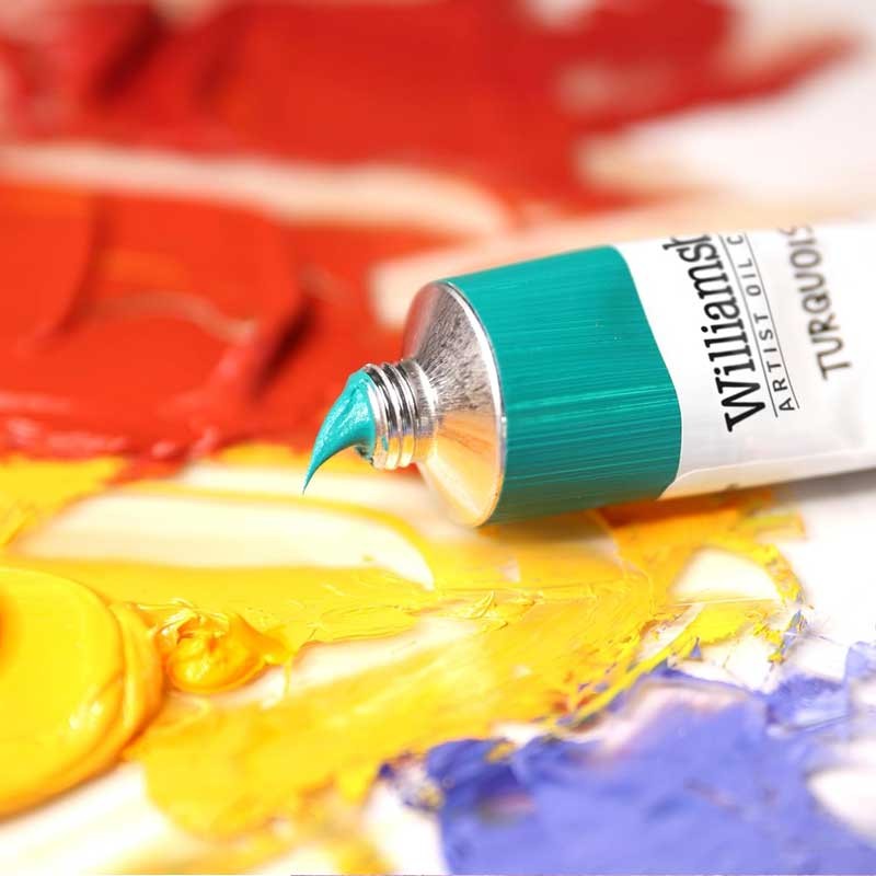 Farba olejna Williamsburg Artist Oil Colors 37 ml 0982 Prussian Blue 03