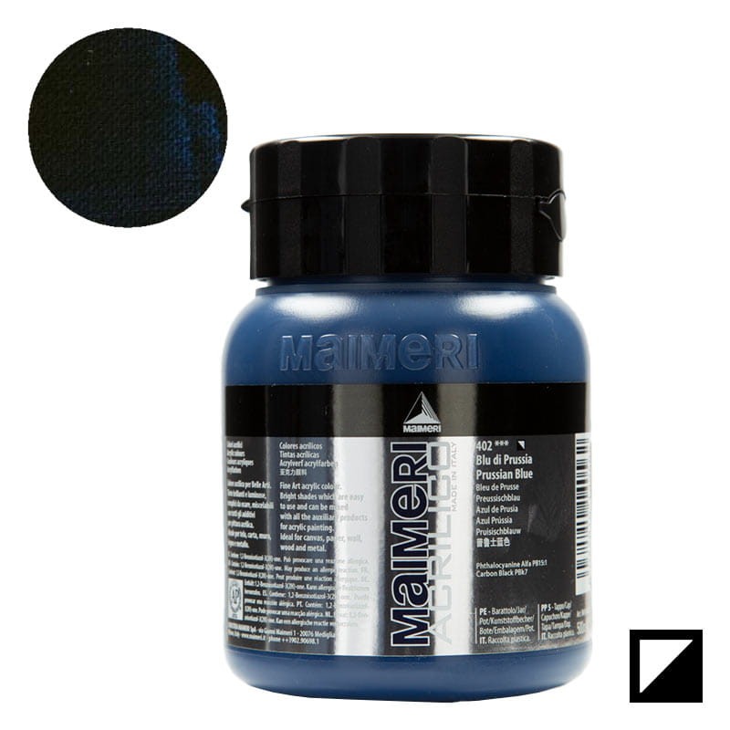 Farba-akrylowa-Maimeri-Acrilico-500-ml-402-Prussian-blue