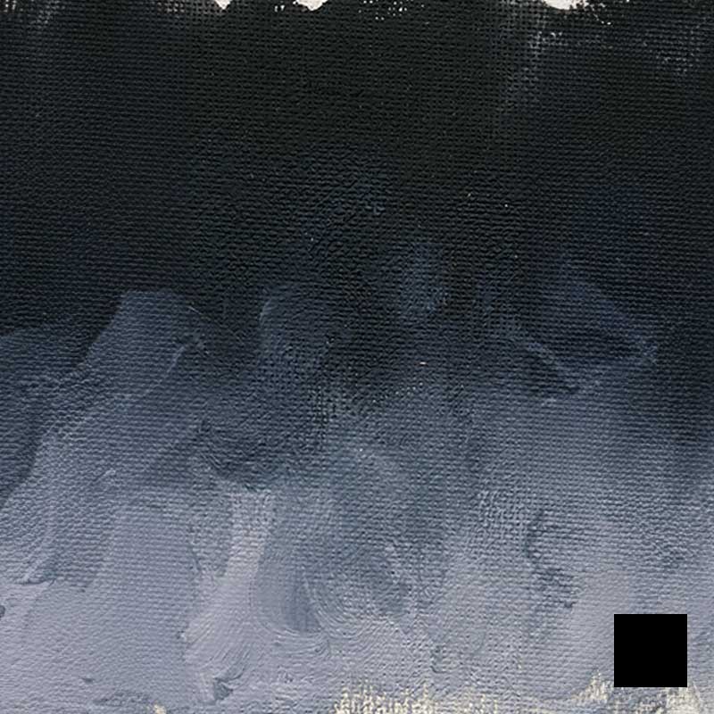 Farba olejna Williamsburg Artist Oil Colors 37 ml 1761 Lamp Black 02