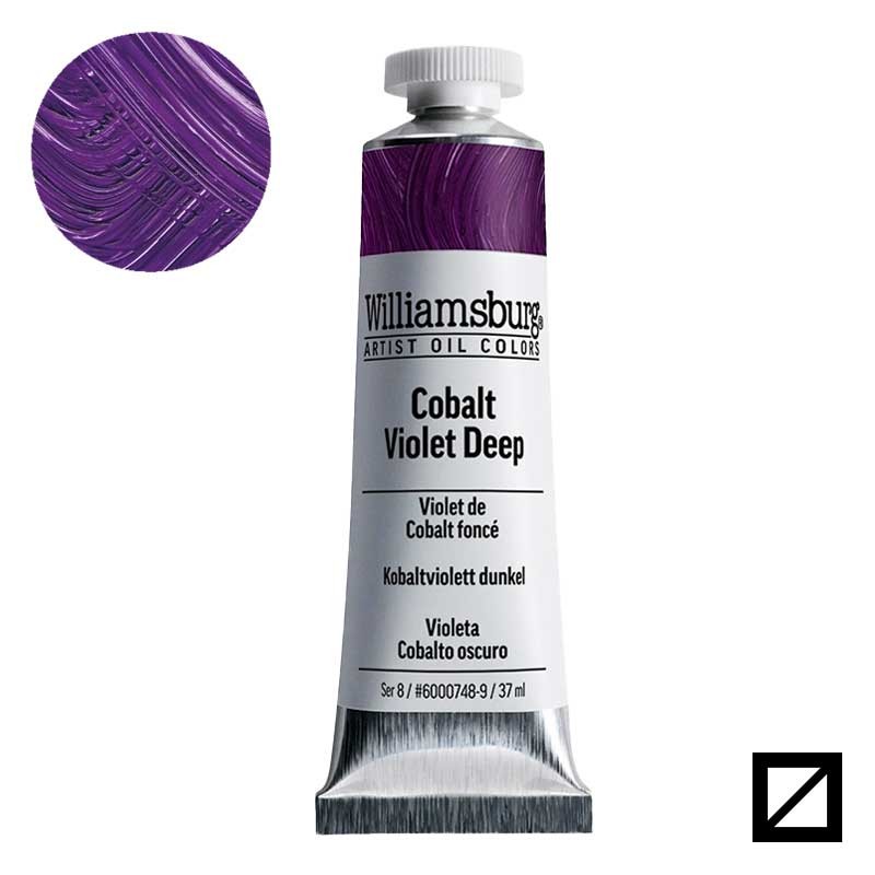 Farba olejna Williamsburg Artist Oil Colors 37 ml 0748 Cobalt Violet Deep 01