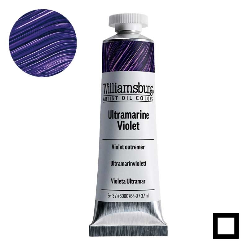 Farba olejna Williamsburg Artist Oil Colors 37 ml 0764 Ultramarine Violet 01