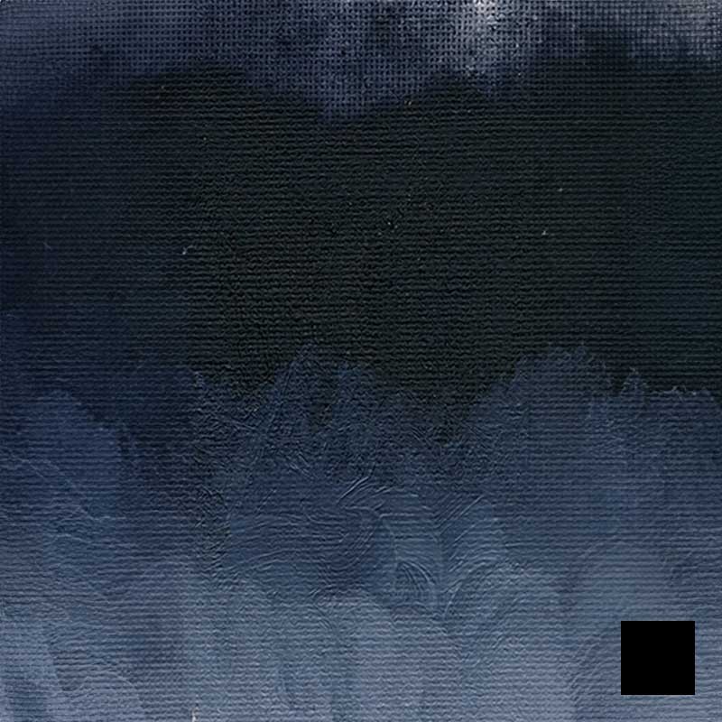 Farba olejna Williamsburg Artist Oil Colors 37 ml 1732 Cold Black 02