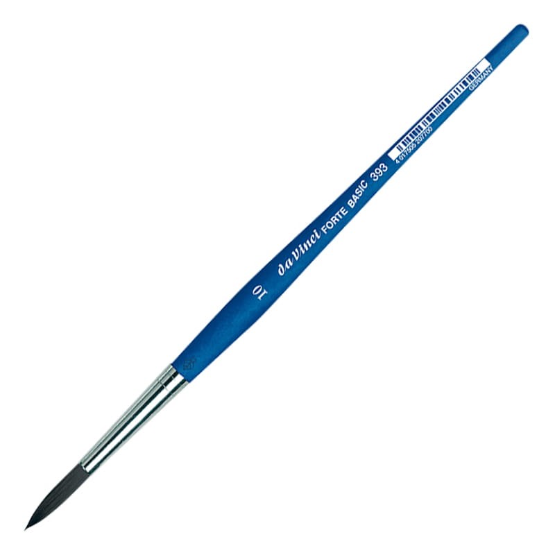 Pędzel-syntetyczny-da-Vinci-Forte-Basic-seria-393-okrągły-rozm.10.01