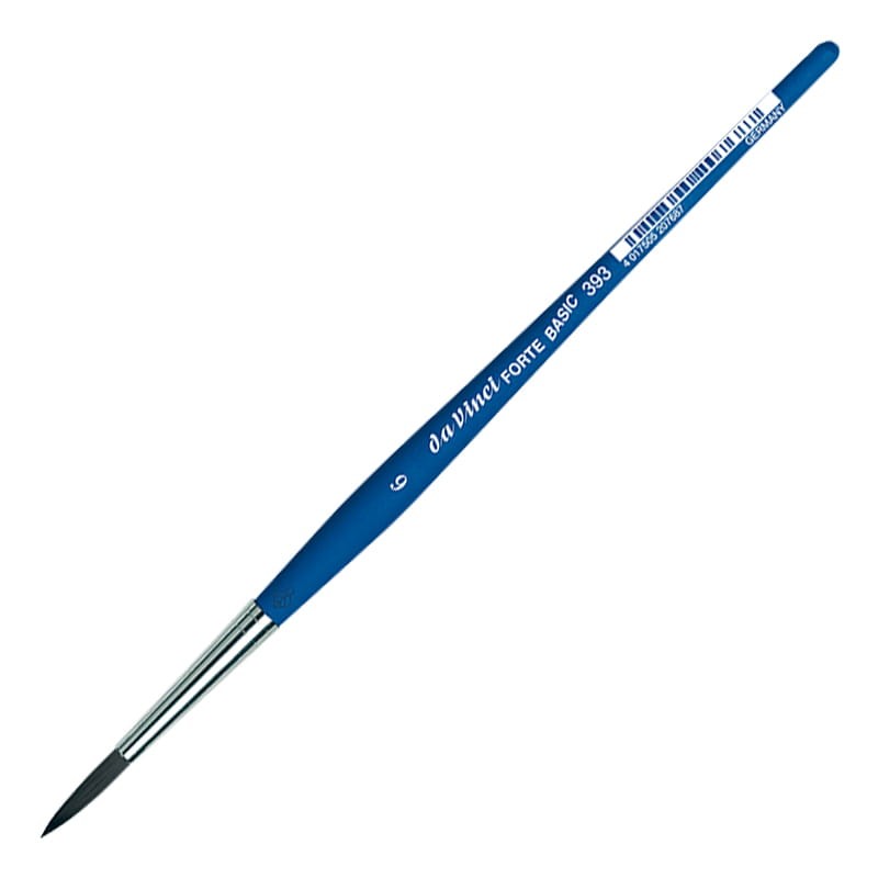 Pędzel-syntetyczny-da-Vinci-Forte-Basic-seria-393-okrągły-rozm6.