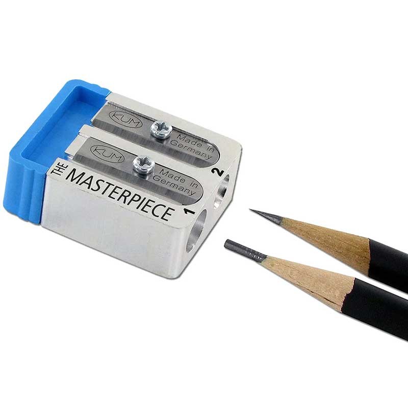 Temperówka do długiego szpicu KUM Meisterwerk + etui 04