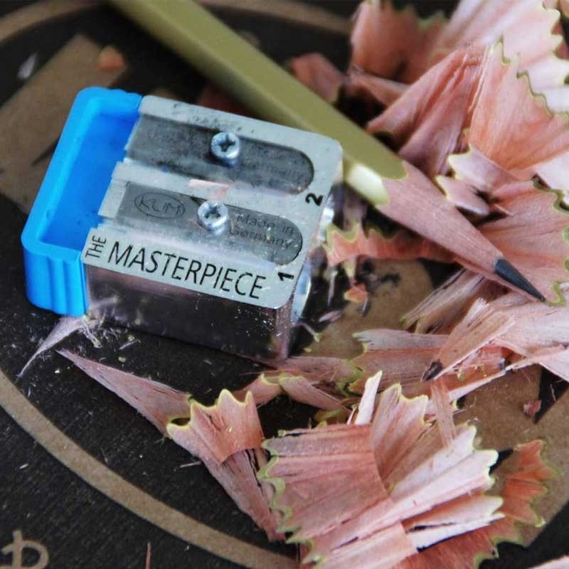 Temperówka do długiego szpicu KUM Meisterwerk + etui 06