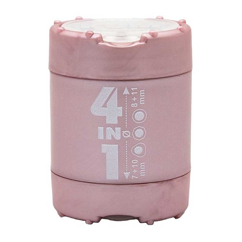 Temperówka KUM 4 w 1 perłowy róż 01