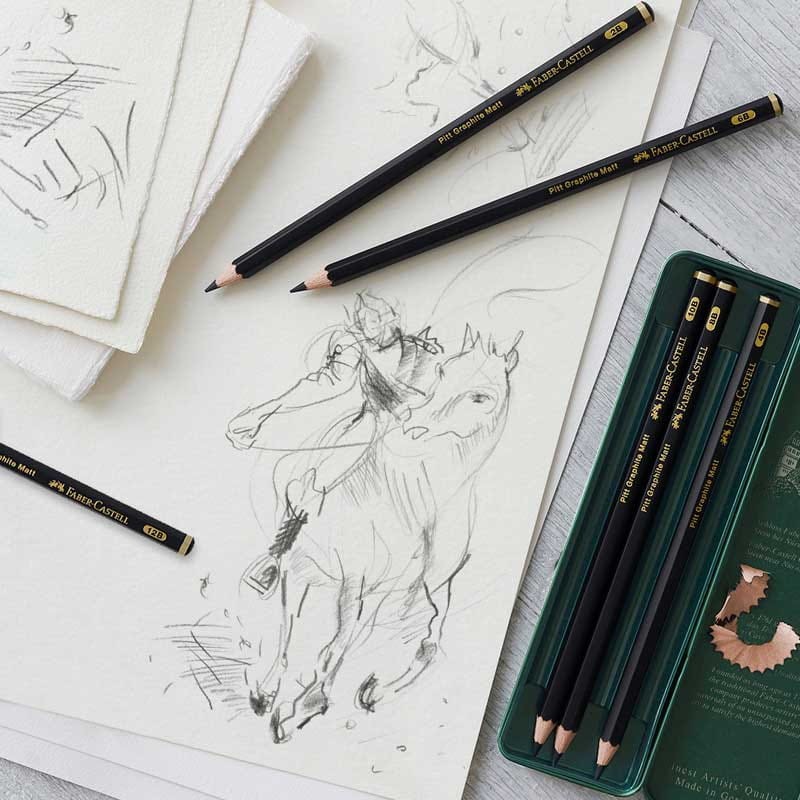 Ołówek-Faber-Castell-Pitt-Graphite-Matt-14B-05