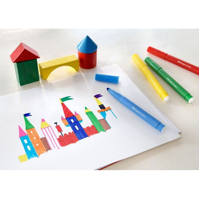 Flamastry Faber-Castell Jumbo zestaw 12 szt. 03