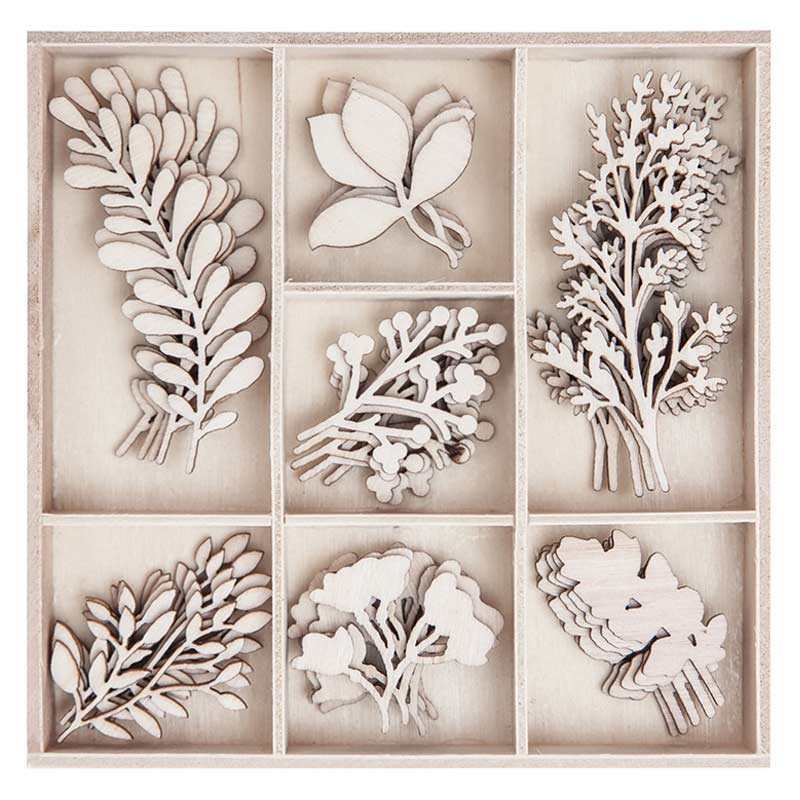 Kształty drewniane gałązki dpCraft 35 szt-01