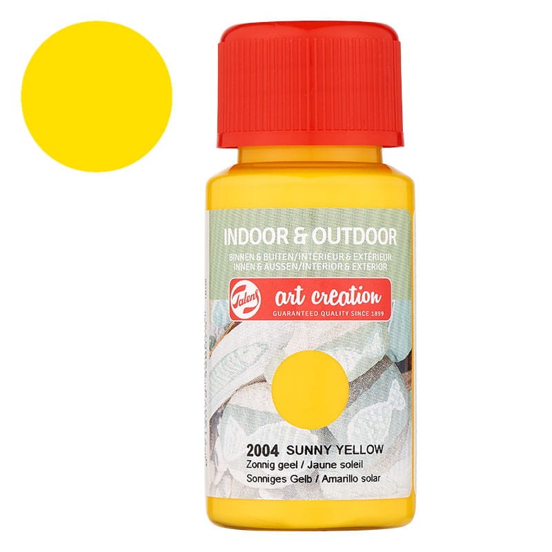 Farba-Indoor-&-Outdoor-Opaque-Art-Creation-50-ml-2004-Sunny-yellow-01