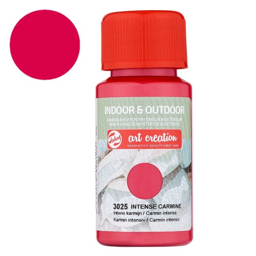 Farba Indoor & Outdoor Opaque Art Creation 50 ml - 3025 Intense carmine