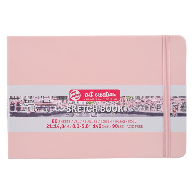 Szkicownik Art Creation Pastel Pink 21 x 14.8 cm 140 g 80 ark. 01