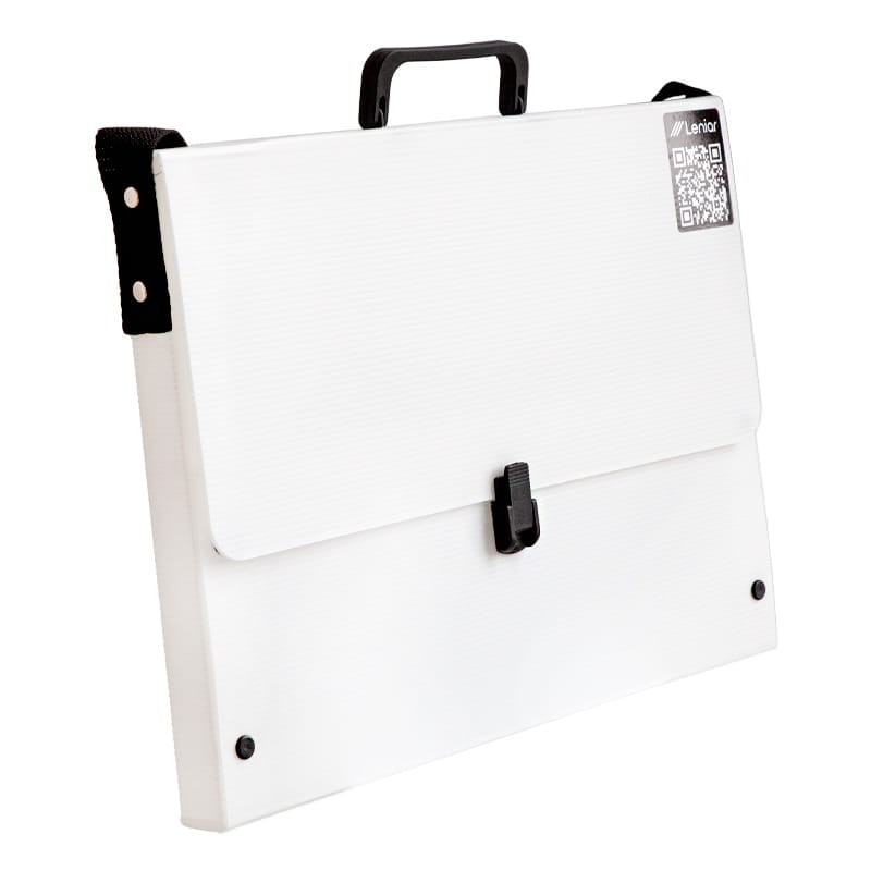 Teczka na rysunki A3 Leniar biała - 29.7 x 42 cm 02