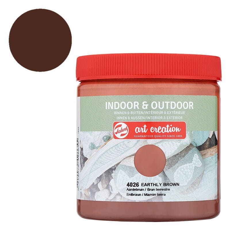 Farba Indoor & Outdoor Opaque Art Creation 250 ml - 4026 Earthly brown
