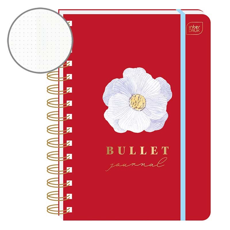 Notatnik Bullet Journal Interdruk Garden A5 240 ark. spirala 01