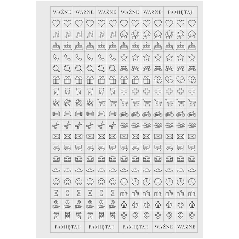 Notatnik Bullet Journal Interdruk Garden A5 240 ark. spirala 04