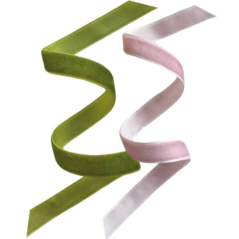 Wstążki i sznurki Interdruk zestaw 4 szt. Pastel 02