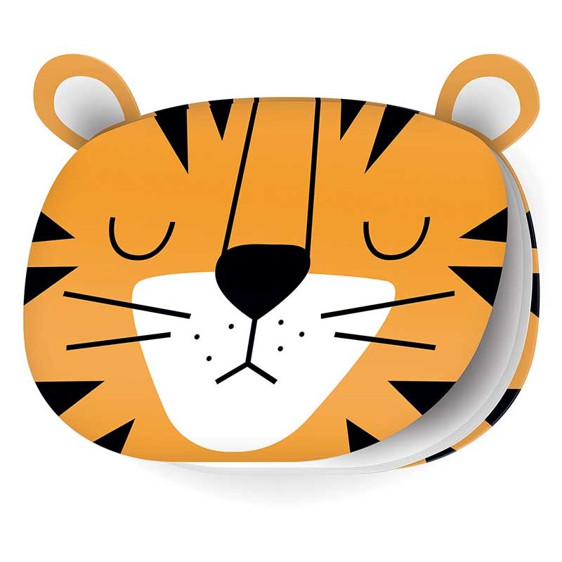 Blok szkicownik Interdruk BEBE 30 x 24 cm 90 g 30 ark. tygrys 01