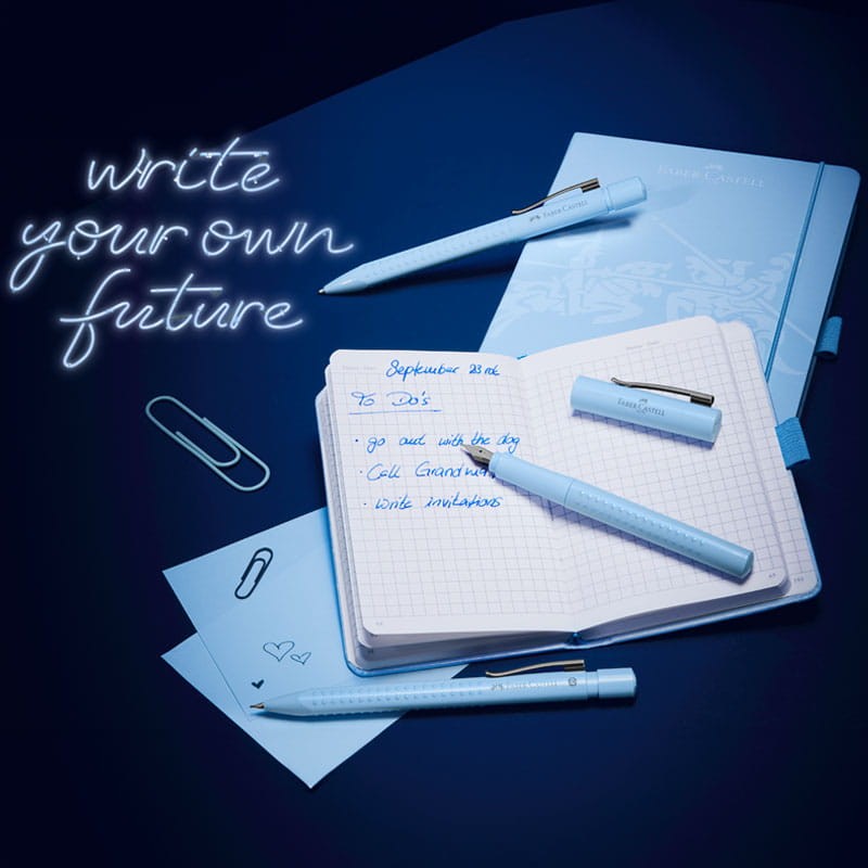 Ołówek automatyczny Faber-Castell Grip 2010 0.5 mm błękitny 03