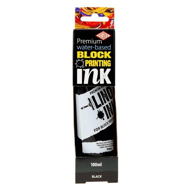 Tusz wodny Block Printing Ink Essdee Premium 100 ml - Black 04
