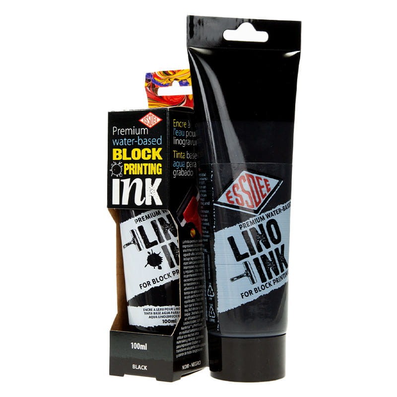Tusz wodny Block Printing Ink Essdee Premium 100 ml - Black 03