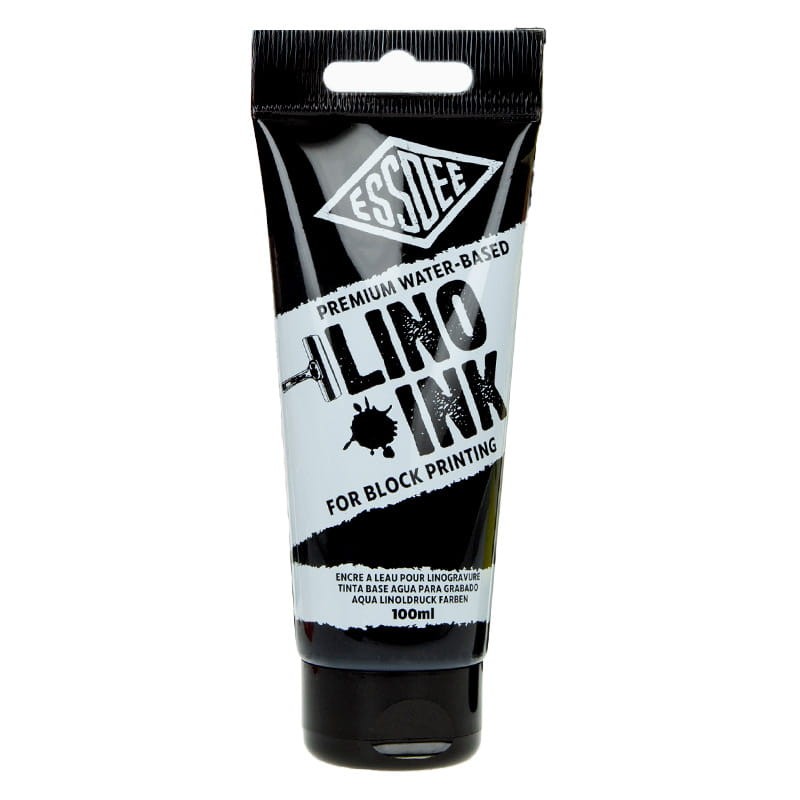 Tusz wodny Block Printing Ink Essdee Premium 100 ml - Black 01
