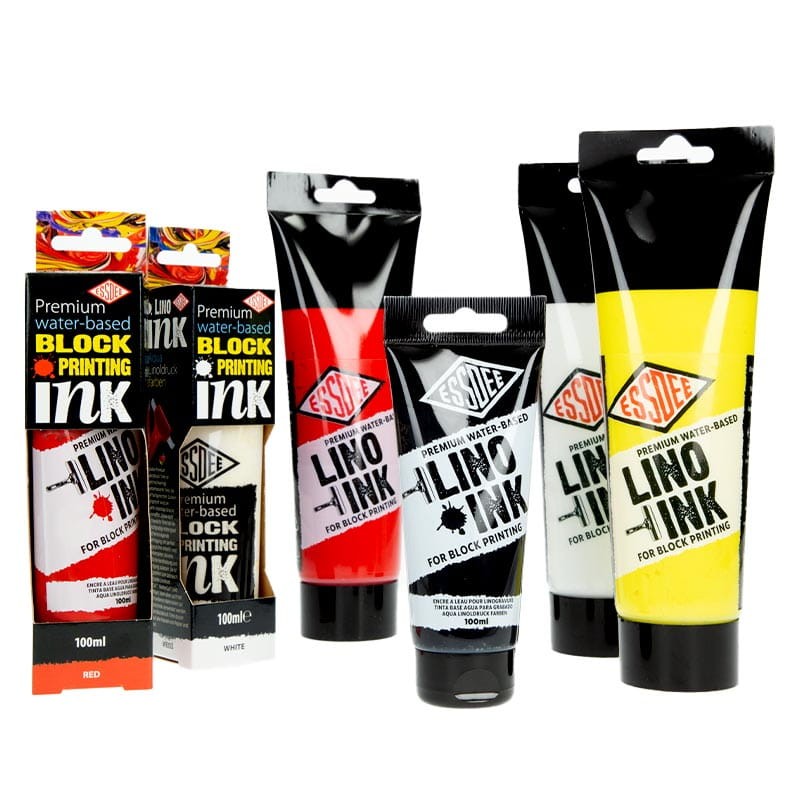 Tusz wodny Block Printing Ink Essdee Premium 100 ml - Black 02