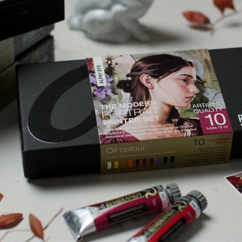 Farby-olejne-Rembrandt-10x15ml-The-Modern-Portrait-Painter-Set-by-Alpay-Efe--Royal-Talens-06