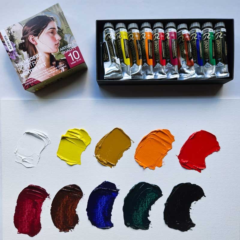 Farby-olejne-Rembrandt-10x15ml-The-Modern-Portrait-Painter-Set-by-Alpay-Efe--Royal-Talens-08
