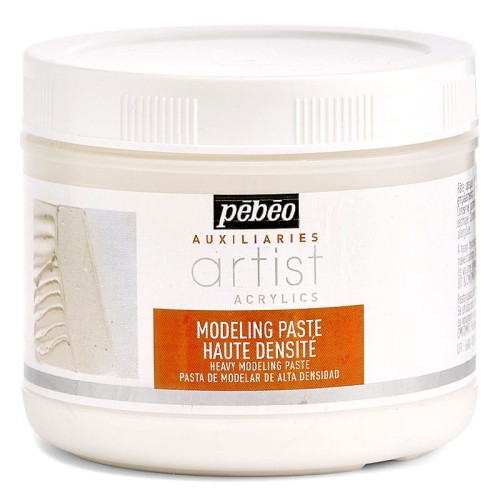 Ciężka pasta strukturalna Artist Acrylics Pebeo Heavy modeling paste  - 500 ml 