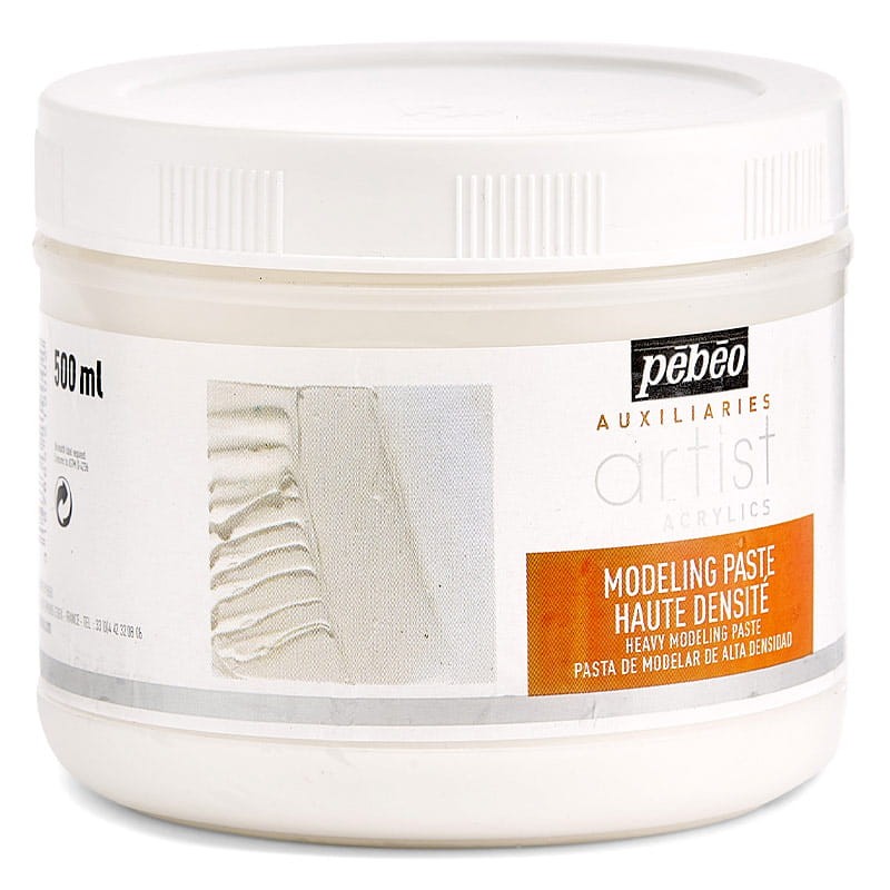 Ciężka pasta strukturalna Artist Acrylics Pebeo Heavy modeling paste - 500 ml