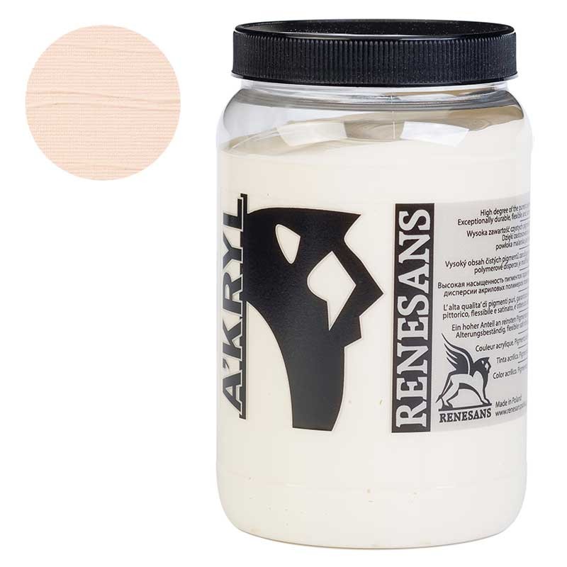 Farba akrylowa Renesans A'kryl 500 ml 02 Biel antyczna 01