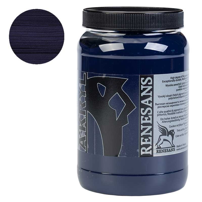Farba akrylowa Renesans A'kryl 500 ml 22 Granat marynarski 01